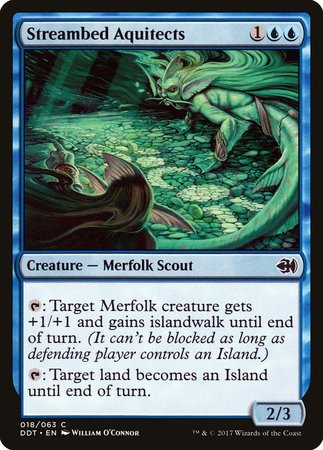 Streambed Aquitects [Duel Decks: Merfolk vs. Goblins] | Exor Games Bridgewater