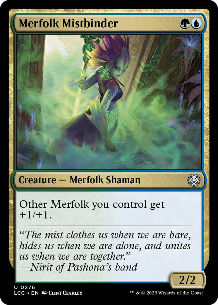 Merfolk Mistbinder [The Lost Caverns of Ixalan Commander] | Exor Games Bridgewater