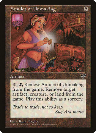 Amulet of Unmaking [Mirage] | Exor Games Bridgewater