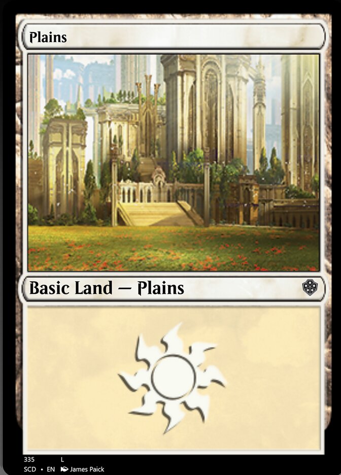 Plains (335) [Starter Commander Decks] | Exor Games Bridgewater