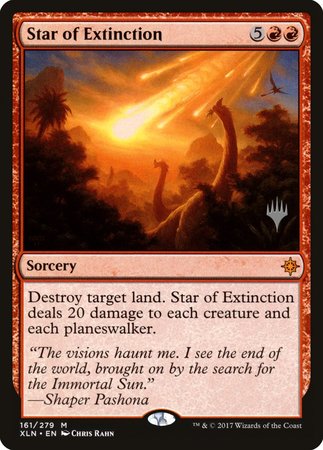 Star of Extinction [Ixalan Promos] | Exor Games Bridgewater