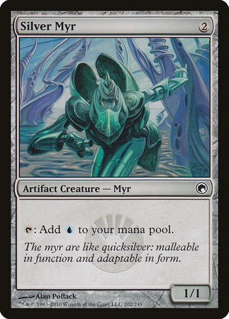 Silver Myr [Scars of Mirrodin] | Exor Games Bridgewater