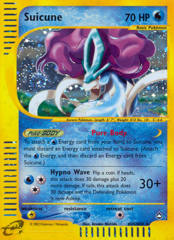 Suicune (H25/H32) [Aquapolis] | Exor Games Bridgewater