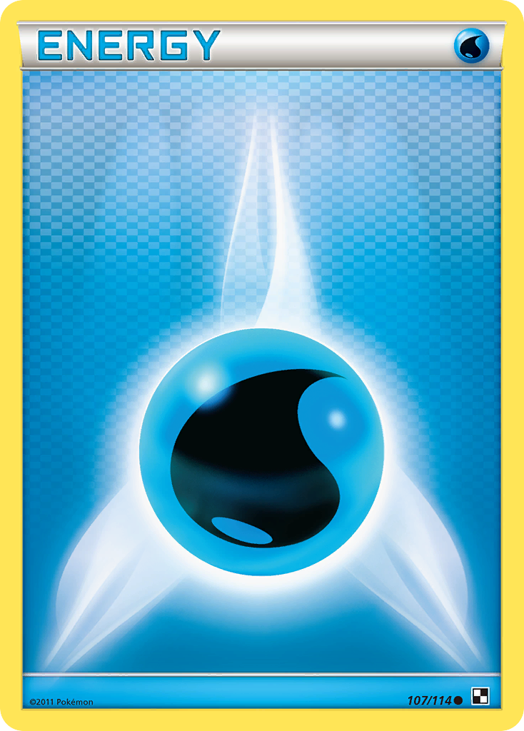 Water Energy (107/114) [Black & White: Base Set] | Exor Games Bridgewater