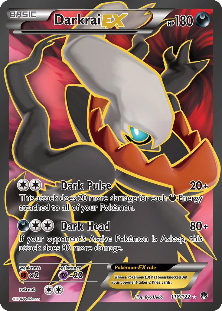 Darkrai EX (118/122) [XY: BREAKpoint] | Exor Games Bridgewater