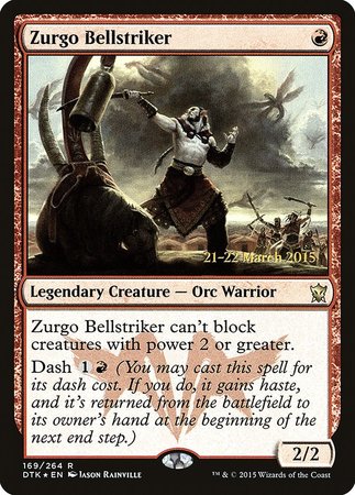 Zurgo Bellstriker [Dragons of Tarkir Promos] | Exor Games Bridgewater