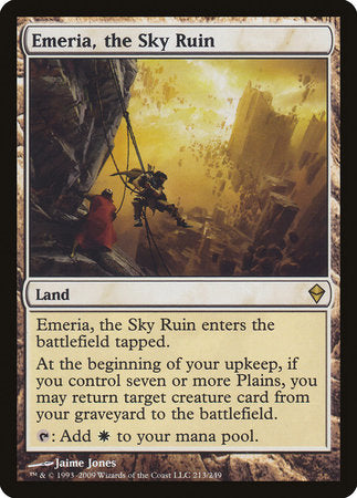 Emeria, the Sky Ruin [Zendikar] | Exor Games Bridgewater