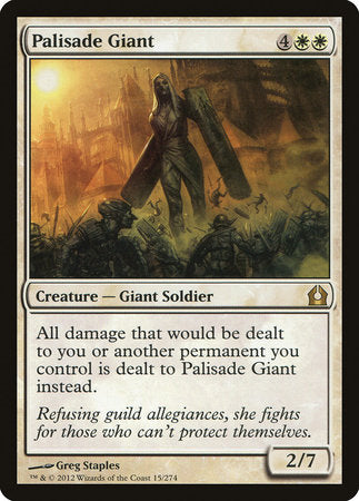 Palisade Giant [Return to Ravnica] | Exor Games Bridgewater