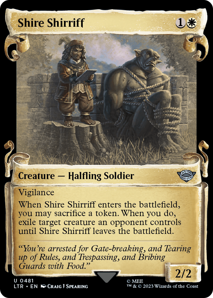 Shire Shirriff [The Lord of the Rings: Tales of Middle-Earth Showcase Scrolls] | Exor Games Bridgewater