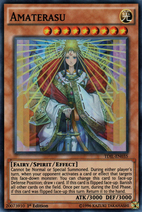 Amaterasu [TDIL-EN035] Super Rare | Exor Games Bridgewater