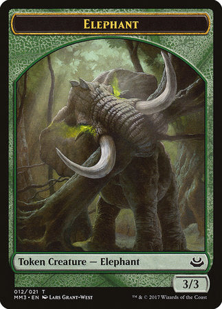 Elephant Token [Modern Masters 2017 Tokens] | Exor Games Bridgewater