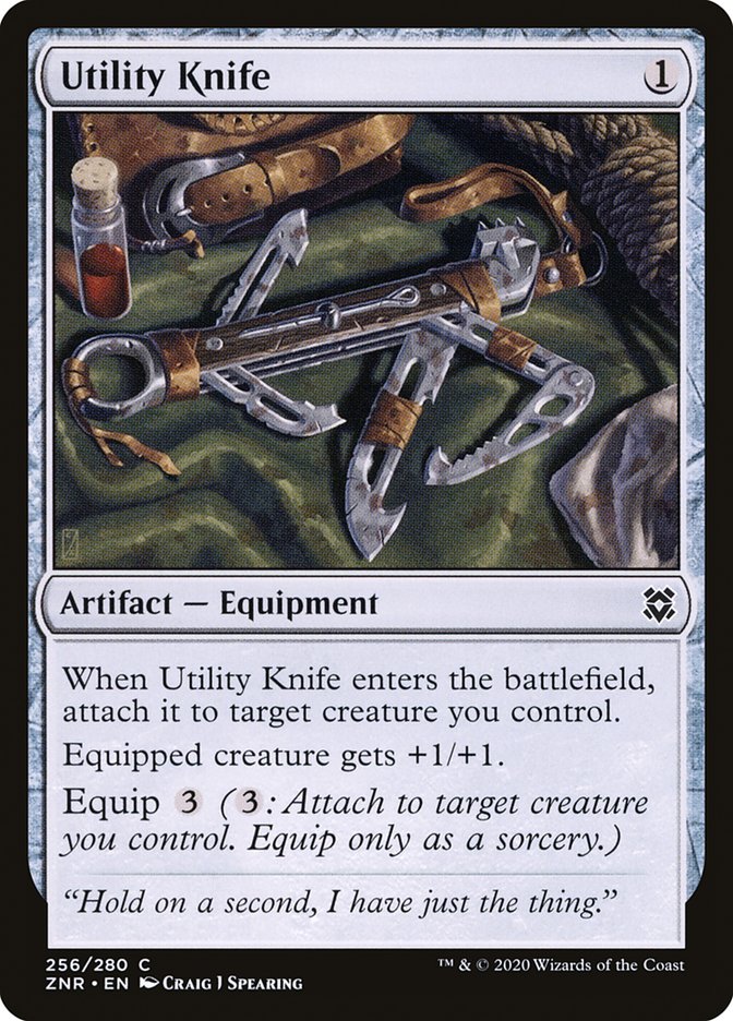 Utility Knife [Zendikar Rising] | Exor Games Bridgewater