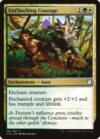Unflinching Courage [Commander 2018] | Exor Games Bridgewater