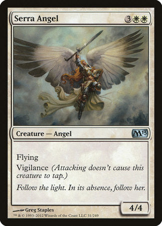 Serra Angel [Magic 2013] | Exor Games Bridgewater