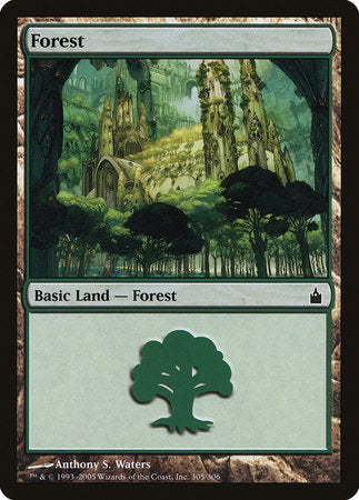 Forest (305) [Ravnica: City of Guilds] | Exor Games Bridgewater