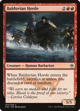 Balduvian Horde [Masters 25] | Exor Games Bridgewater