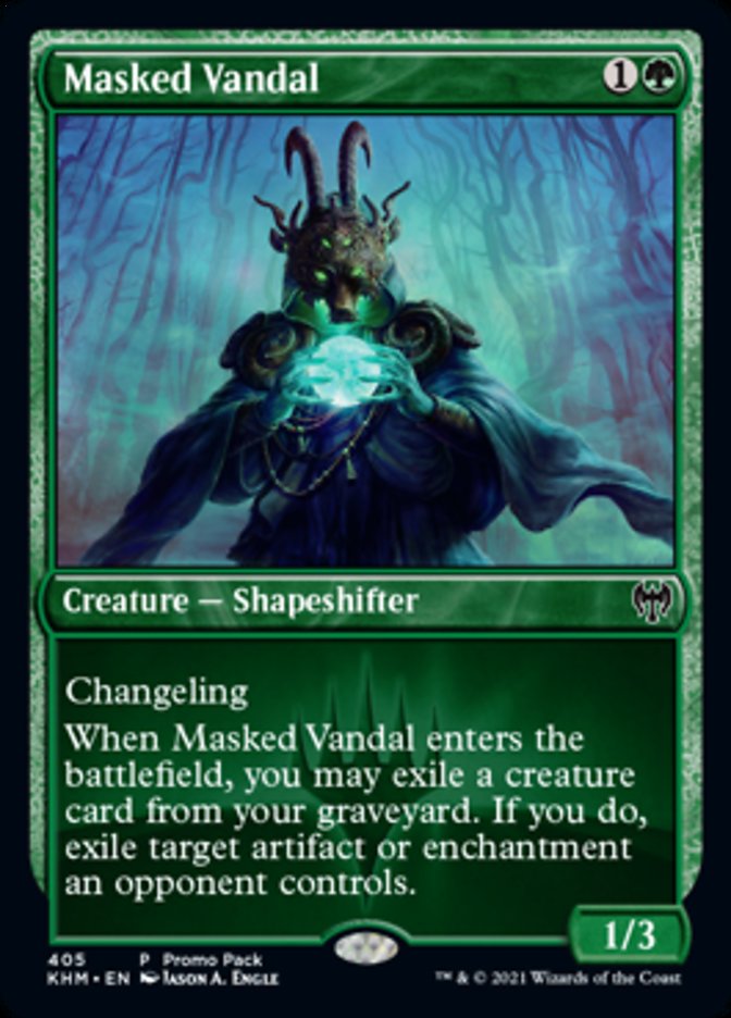 Masked Vandal [Kaldheim Promo Pack] | Exor Games Bridgewater