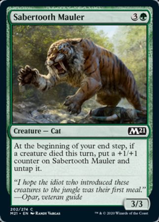 Sabertooth Mauler [Core Set 2021] | Exor Games Bridgewater