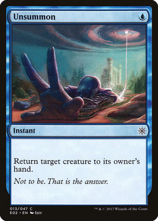 Unsummon [Explorers of Ixalan] | Exor Games Bridgewater