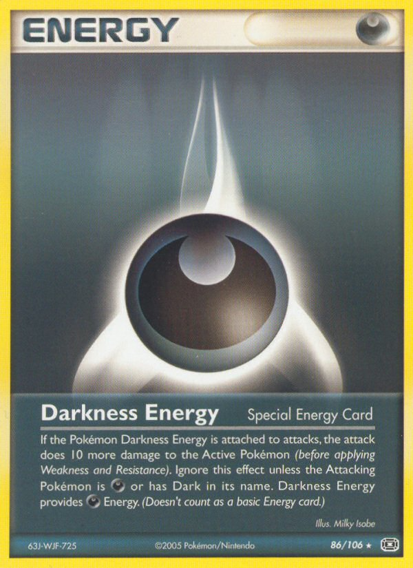 Darkness Energy (86/106) [EX: Emerald] | Exor Games Bridgewater