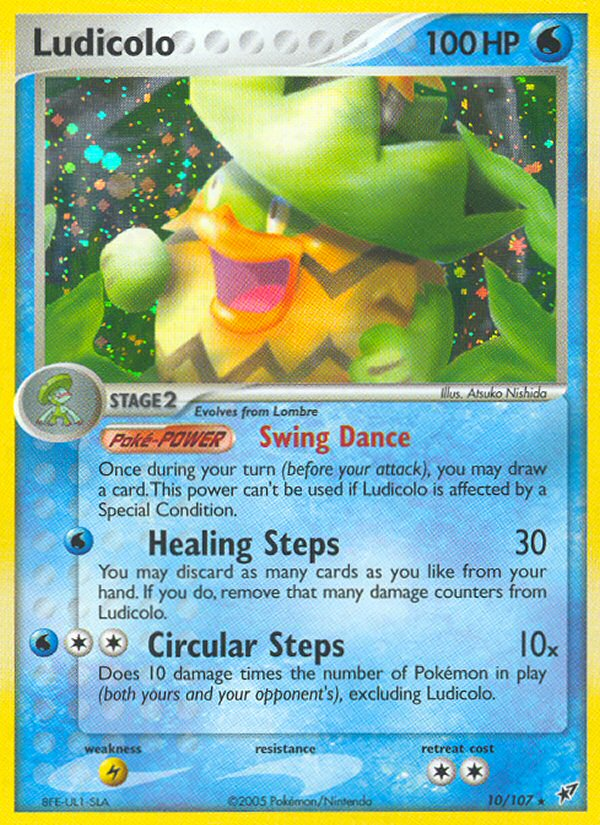 Ludicolo (10/107) [EX: Deoxys] | Exor Games Bridgewater