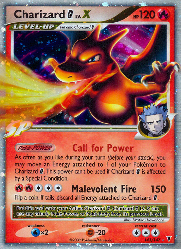 Charizard G LV.X (143/147) [Platinum: Supreme Victors] | Exor Games Bridgewater