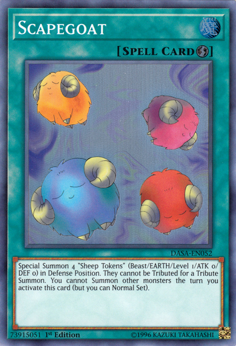 Scapegoat [DASA-EN052] Super Rare | Exor Games Bridgewater