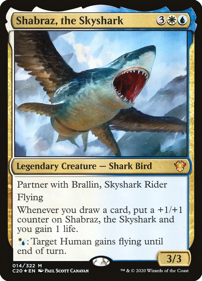 Shabraz, the Skyshark [Commander 2020] | Exor Games Bridgewater