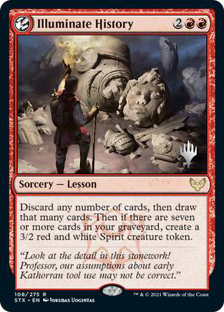 Illuminate History (Promo Pack) [Strixhaven: School of Mages Promos] | Exor Games Bridgewater