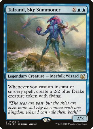 Talrand, Sky Summoner [Duel Decks: Mind vs. Might] | Exor Games Bridgewater