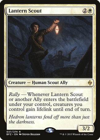 Lantern Scout [Battle for Zendikar] | Exor Games Bridgewater