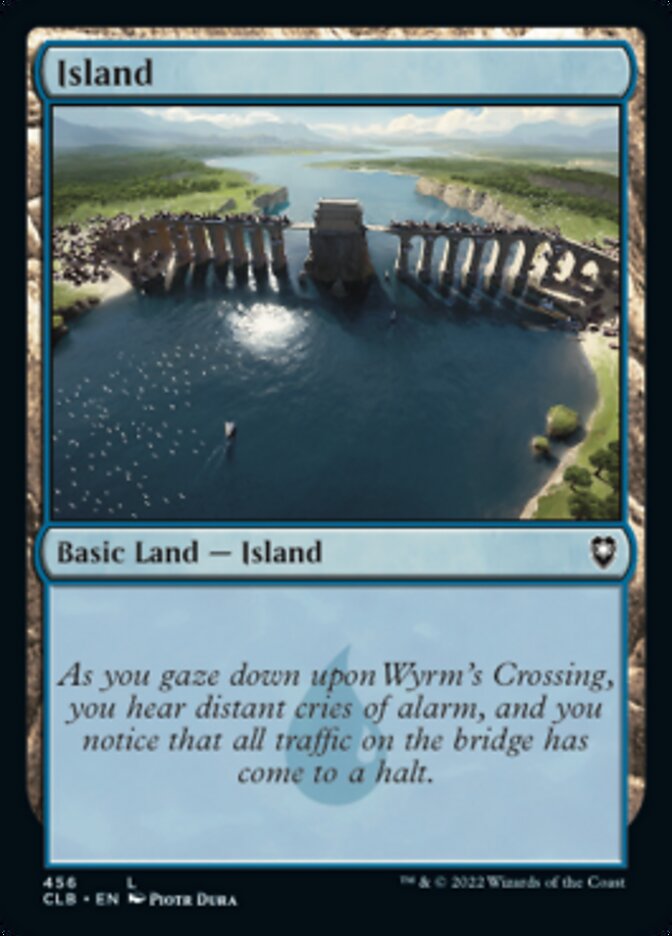 Island (456) [Commander Legends: Battle for Baldur's Gate] | Exor Games Bridgewater