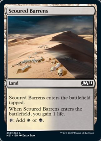 Scoured Barrens [Core Set 2021] | Exor Games Bridgewater