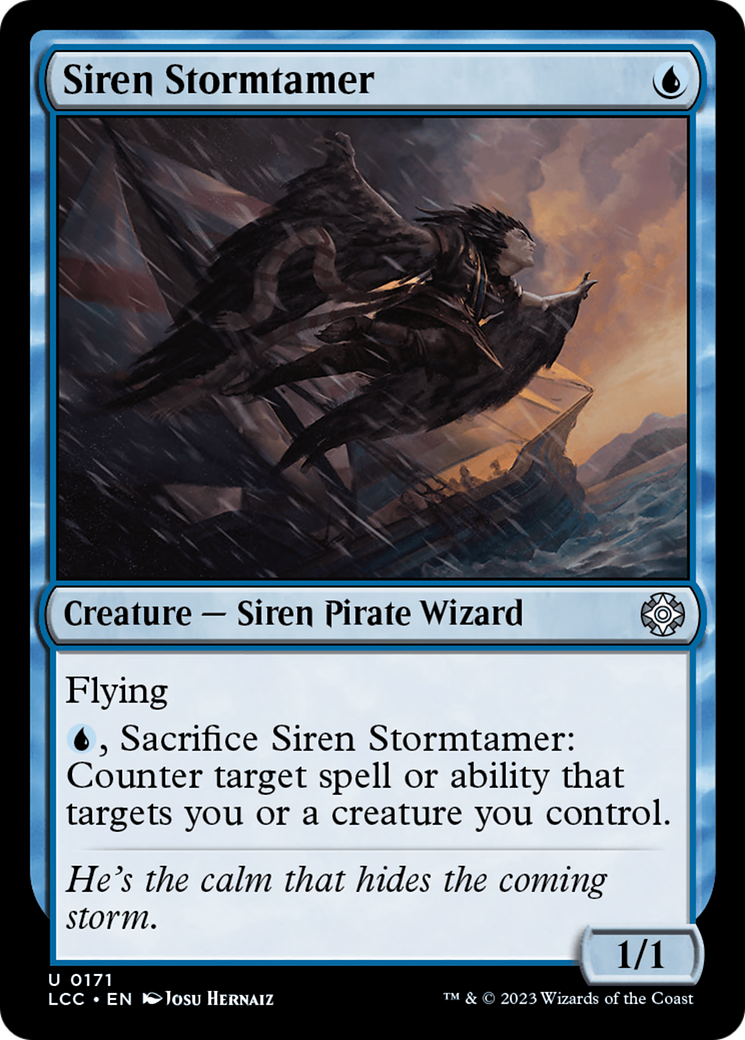 Siren Stormtamer [The Lost Caverns of Ixalan Commander] | Exor Games Bridgewater