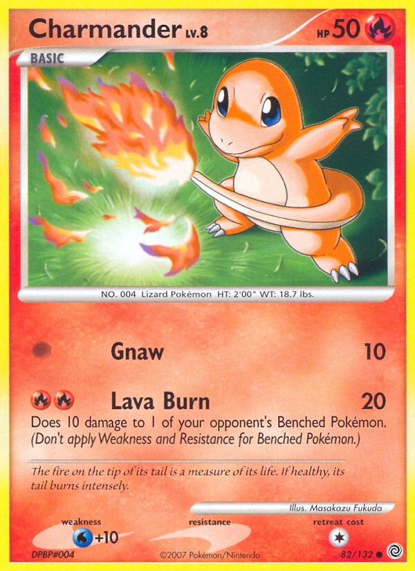 Charmander (82/132) [Diamond & Pearl: Secret Wonders] | Exor Games Bridgewater