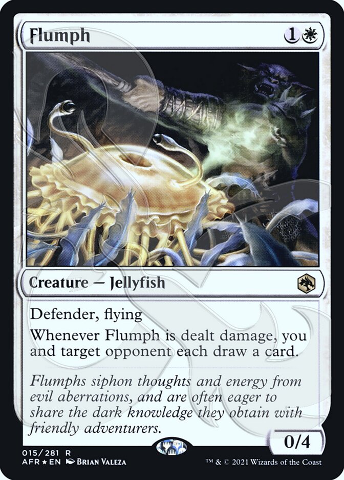 Flumph (Ampersand Promo) [Dungeons & Dragons: Adventures in the Forgotten Realms Promos] | Exor Games Bridgewater