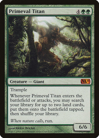 Primeval Titan [Magic 2011] | Exor Games Bridgewater