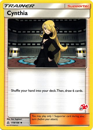 Cynthia (119/156) (Charizard Stamp #21) [Battle Academy 2020] | Exor Games Bridgewater