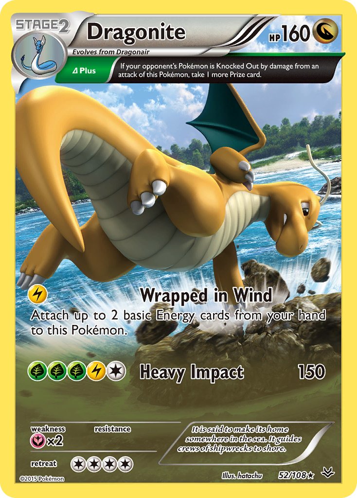 Dragonite (52/108) (Theme Deck Exclusive) [XY: Roaring Skies] | Exor Games Bridgewater