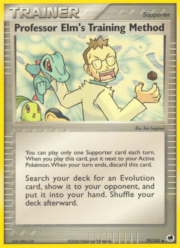 Professor Elm's Training Method (79/101) [EX: Dragon Frontiers] | Exor Games Bridgewater