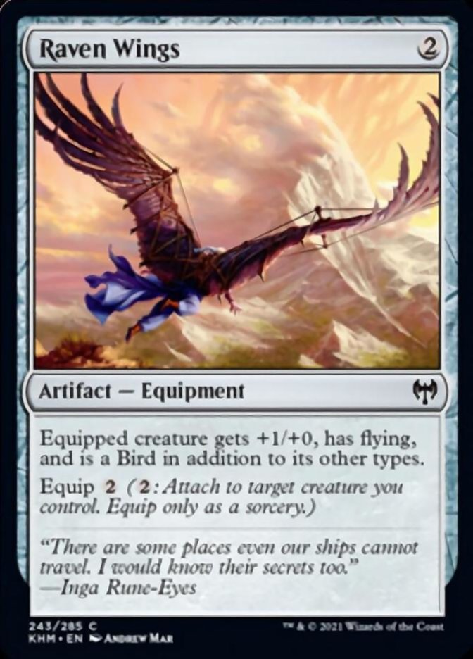 Raven Wings [Kaldheim] | Exor Games Bridgewater