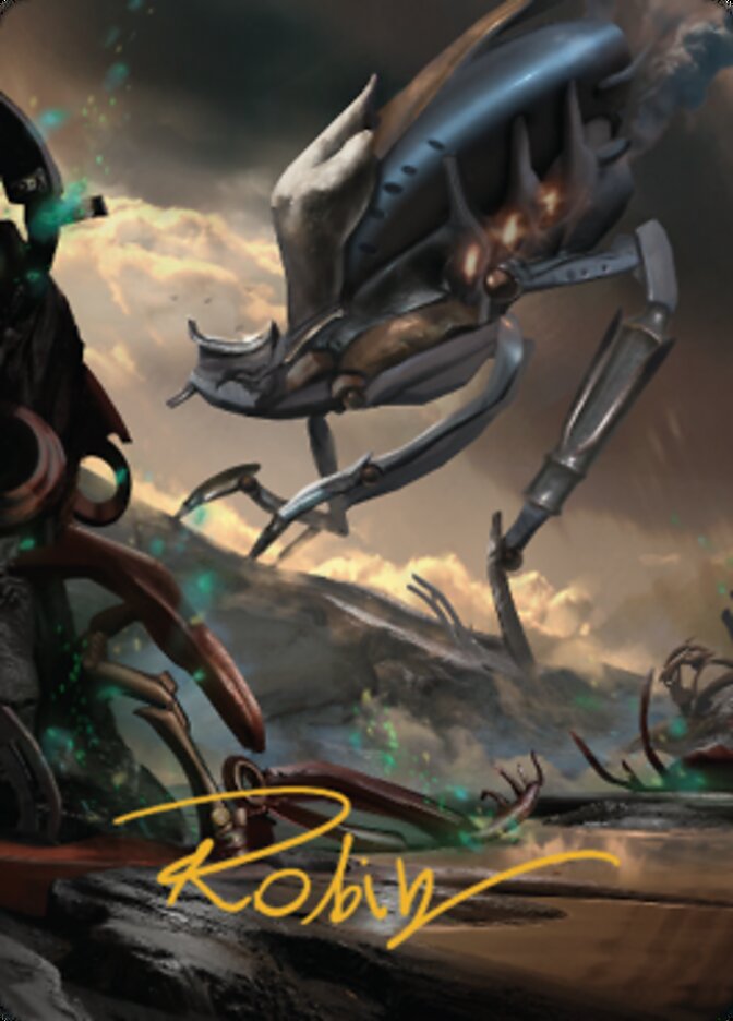 Swamp (2) Art Card (Gold-Stamped Signature) [The Brothers' War Art Series] | Exor Games Bridgewater