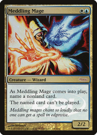 Meddling Mage [Judge Gift Cards 2006] | Exor Games Bridgewater