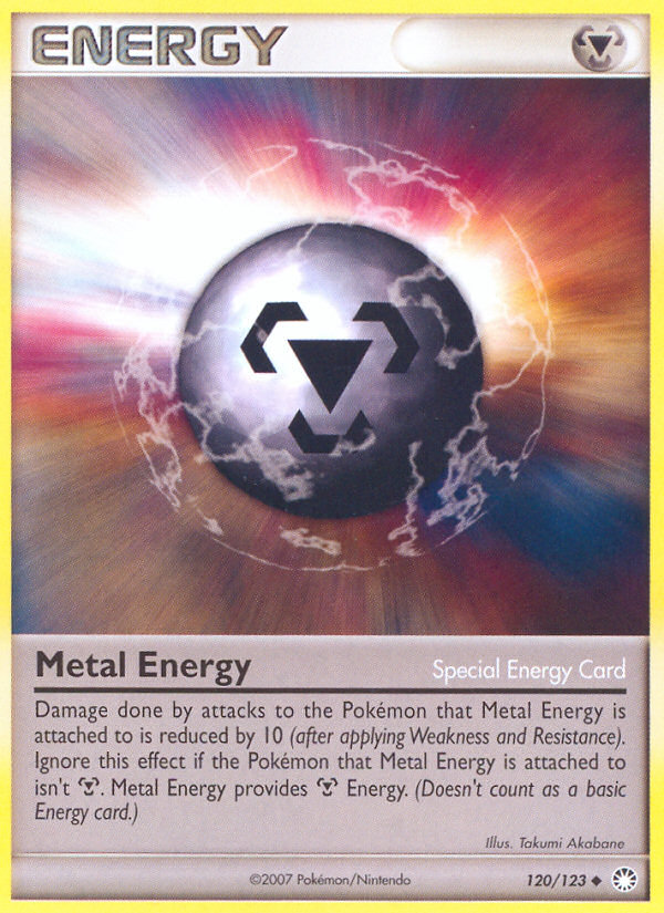 Metal Energy (120/123) [Diamond & Pearl: Mysterious Treasures] | Exor Games Bridgewater