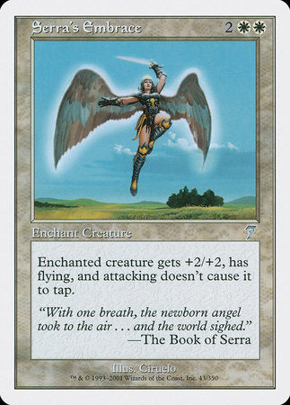 Serra's Embrace [Seventh Edition] | Exor Games Bridgewater