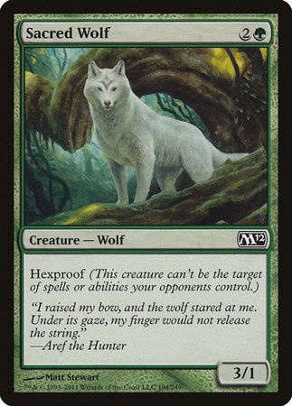 Sacred Wolf [Magic 2012] | Exor Games Bridgewater