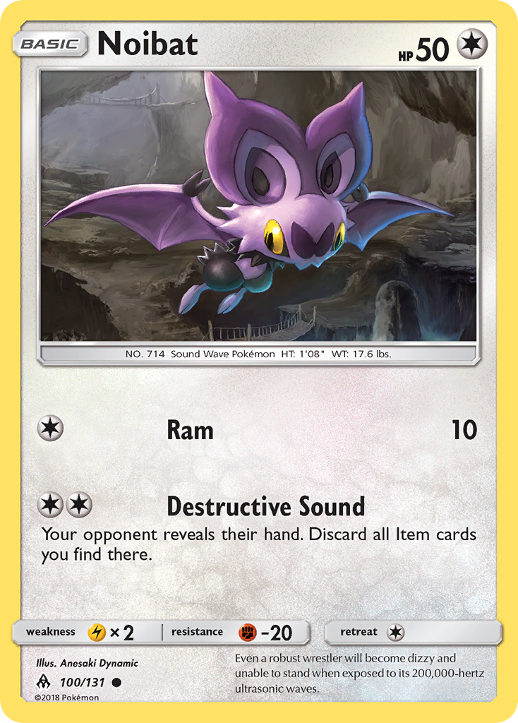 Noibat (100/131) [Sun & Moon: Forbidden Light] | Exor Games Bridgewater