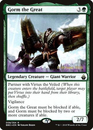 Gorm the Great [Battlebond Promos] | Exor Games Bridgewater