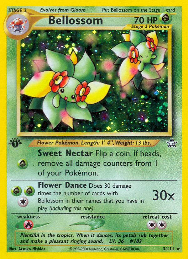 Bellossom (3/111) [Neo Genesis 1st Edition] | Exor Games Bridgewater