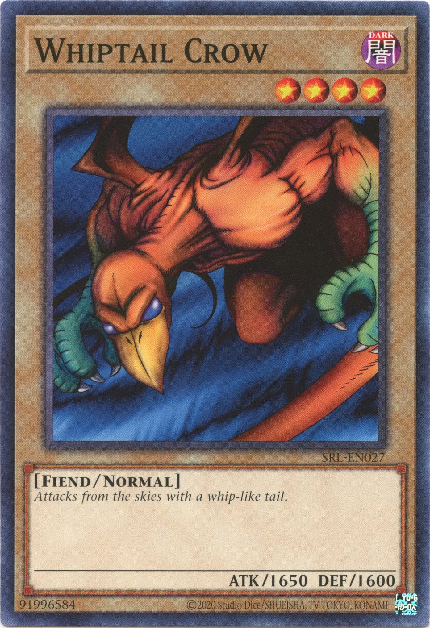 Whiptail Crow (25th Anniversary) [SRL-EN027] Common | Exor Games Bridgewater